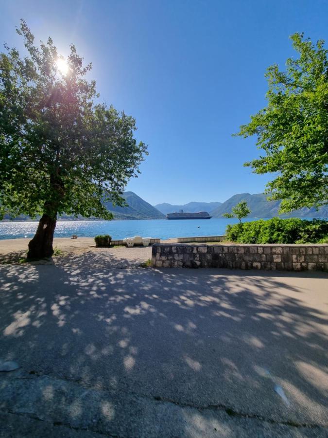 Apartment On The Shore Of The Bay Of Kotor With Free Wi-Fi ภายนอก รูปภาพ